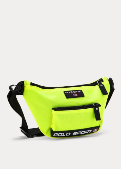 Bolsa Cinturon Polo Ralph Lauren Hombre Amarillos - Polo Sport Nylon - COGEX4651